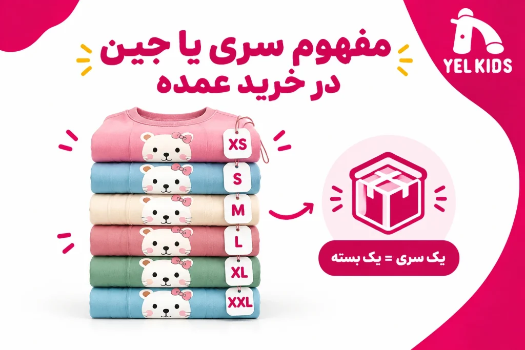 حداقل سفارش خرید عمده لباس بچگانه در یلکیدز چقدر است؟ 1 حداقل سفارش لباس بچه گانه